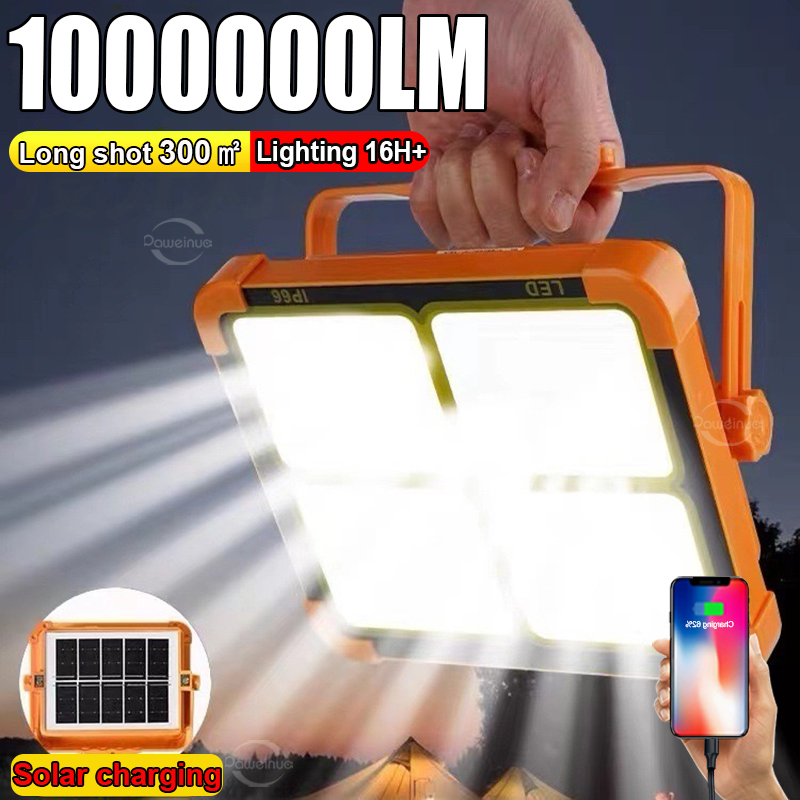 NEW 20000mAh Solar Rechargeabl - đánh giá và giá Power Outage Light