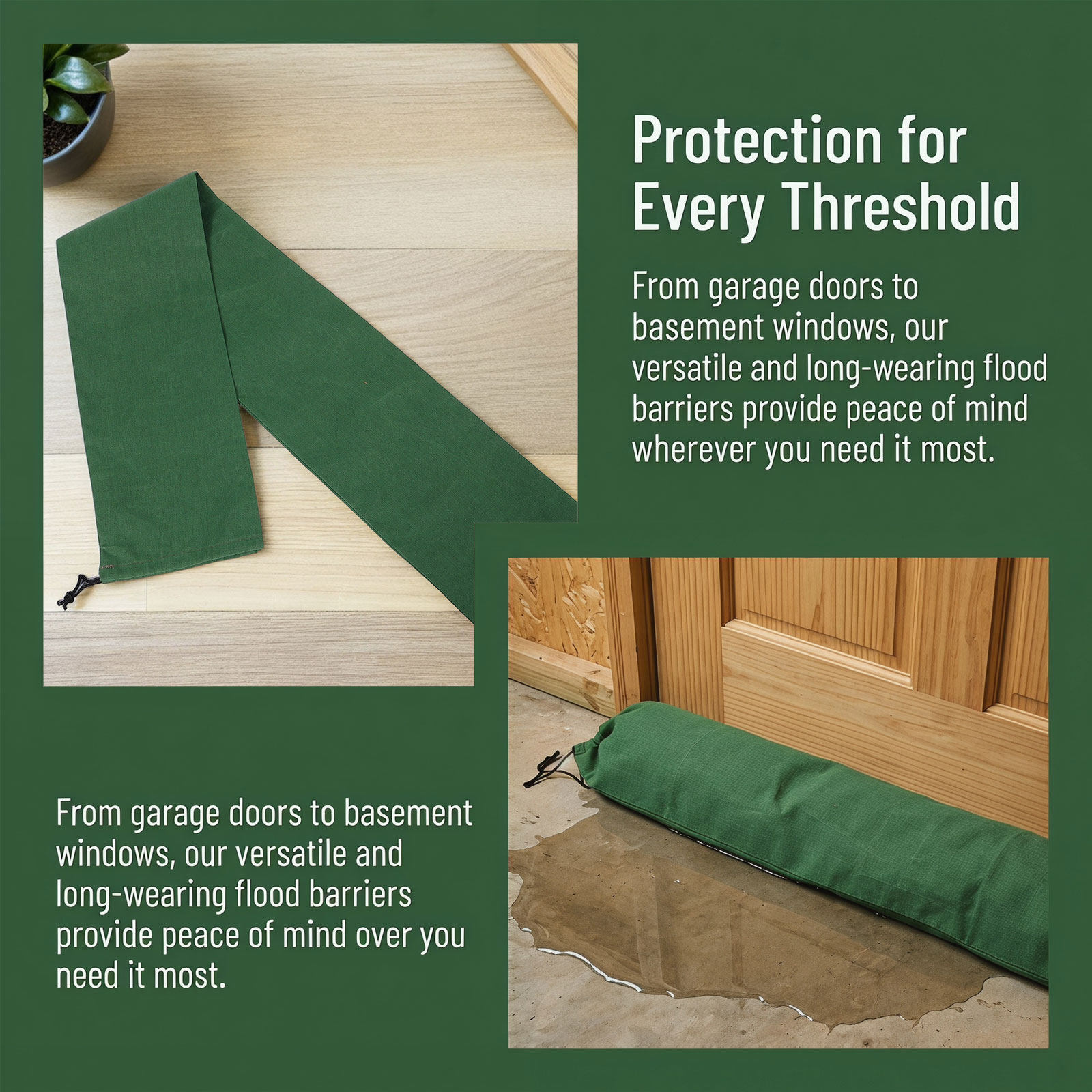 3Pcs Flood Prevention Sandbags - đánh giá và giá Flood Barrier Bag
